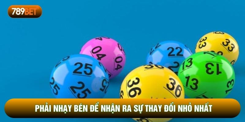 Phải nhạy bén để nhận ra sự thay đổi nhỏ nhất